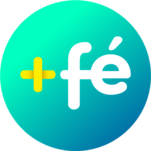 maisfe.org logo, our Portuguese team